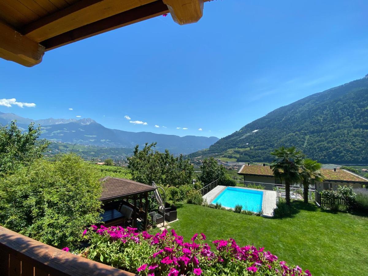 Pension Alpenblick Lagundo Dış mekan fotoğraf